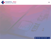 Tablet Screenshot of federalred.net